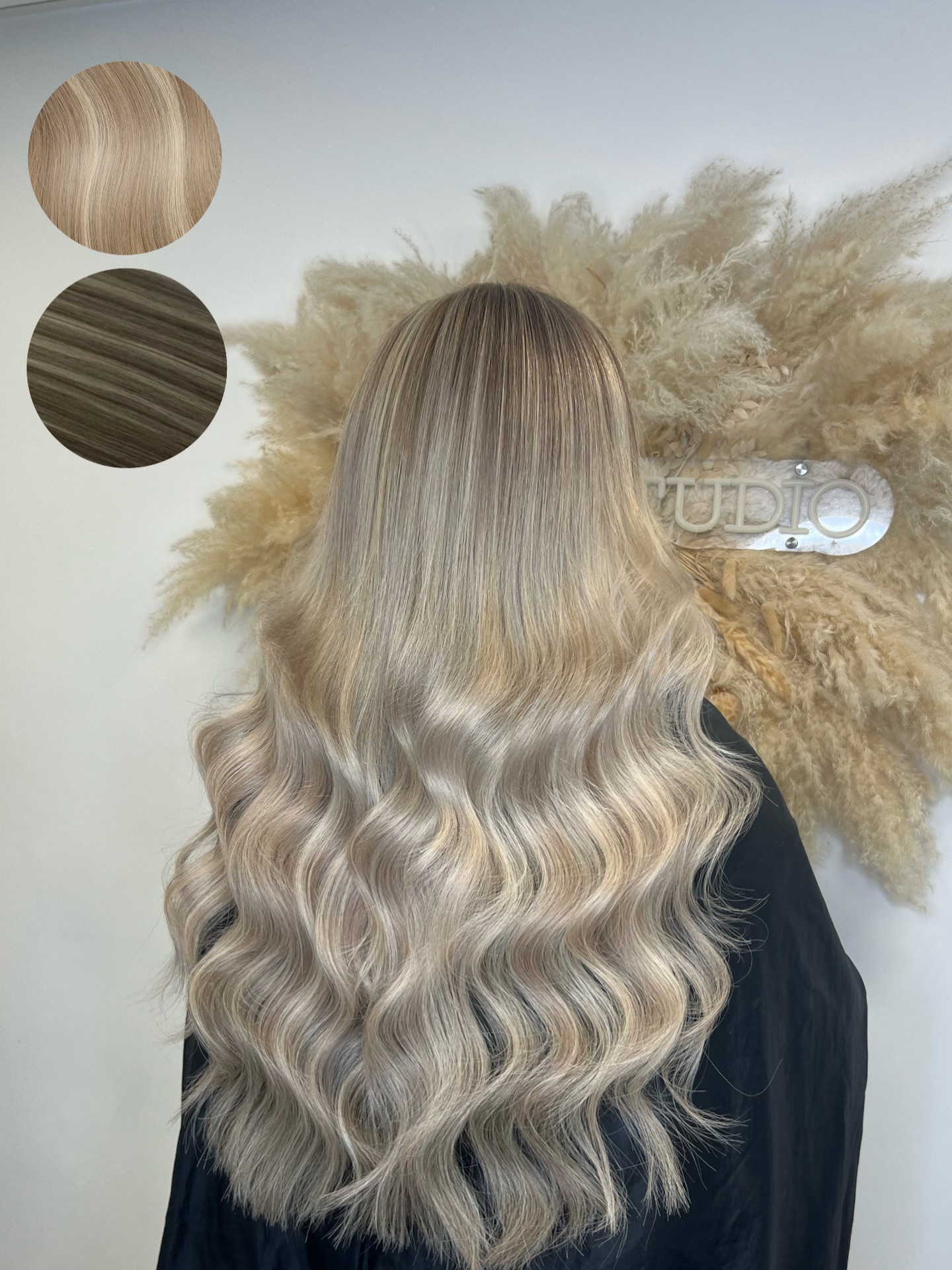 Amoura Hair styling and colour transformation